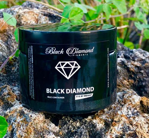 Black Diamond Pigments - Black Diamond - 51g | Mica Pigment | Hamilton Lee Supply