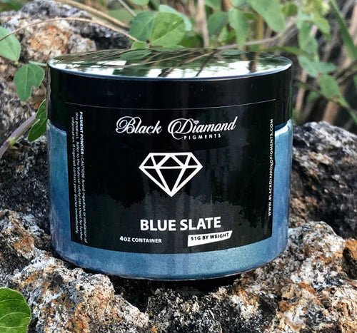 Black Diamond Pigments - Blue Slate - 51g | Mica Pigment | Hamilton Lee Supply