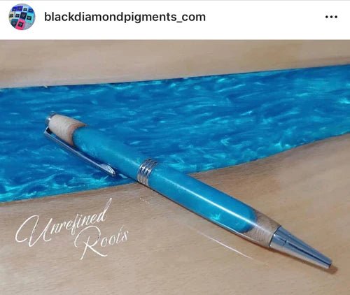 Black Diamond Pigments - Blue/Green - 51g | Mica Pigment | Hamilton Lee Supply