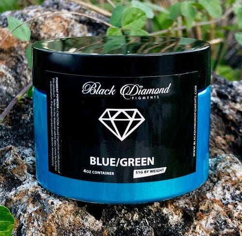 Black Diamond Pigments | Black Diamond Pigments - Blue/Green - 51g | Mica Pigment | Hamilton Lee Supply