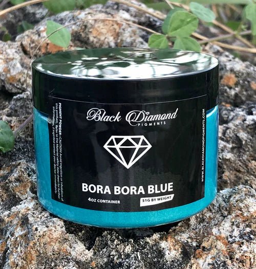 Black Diamond Pigments | Black Diamond Pigments - Bora Bora Blue - 51g | Mica Pigment | Hamilton Lee Supply