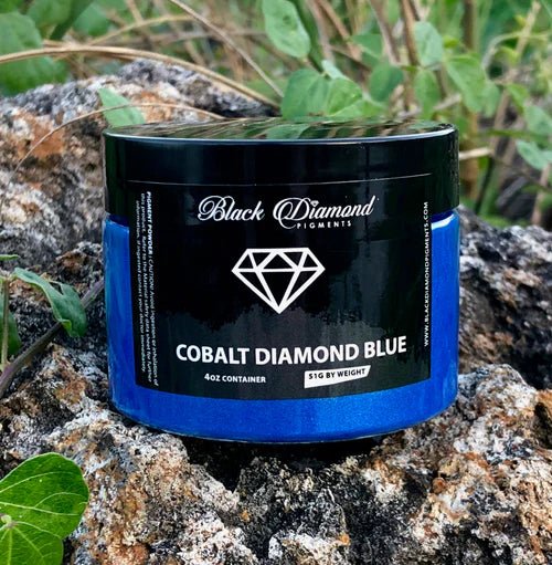 Black Diamond Pigments - Cobalt Diamond Blue - 51g | Mica Pigment | Hamilton Lee Supply