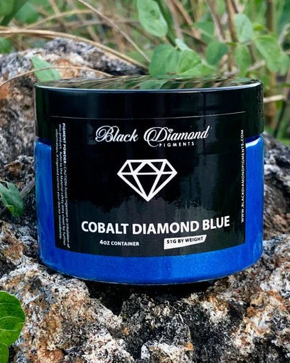 Black Diamond Pigments - Cobalt Diamond Blue - 51g | Mica Pigment | Hamilton Lee Supply