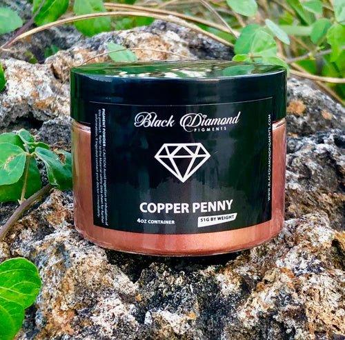 Black Diamond Pigments - Copper Penny - 51g | Mica Pigment | Hamilton Lee Supply