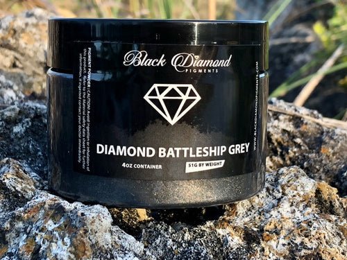 Black Diamond Pigments - Black Diamond Pigments - Diamond Battleship Grey - 51g - Hamilton Lee Supply