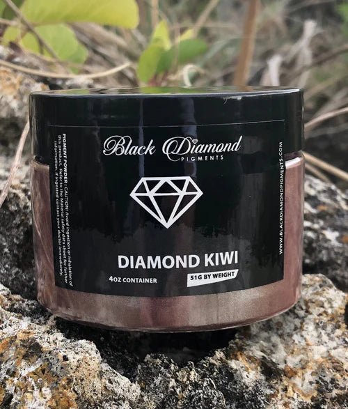 Black Diamond Pigments - Diamond Kiwi - 51g | Mica Pigment | Hamilton Lee Supply