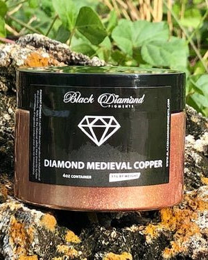 Black Diamond Pigments - Diamond Medieval Copper - 51g | Mica Pigment | Hamilton Lee Supply