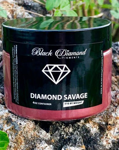 Black Diamond Pigments - Diamond Savage - 51g | Mica Pigment | Hamilton Lee Supply