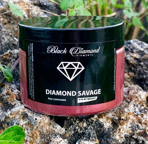 Black Diamond Pigments - Diamond Savage - 51g | Mica Pigment | Hamilton Lee Supply