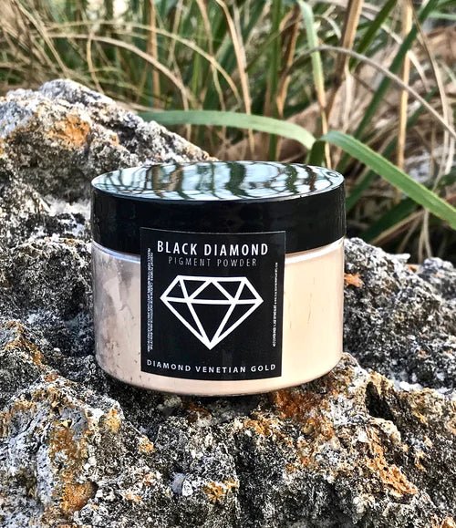 Black Diamond Pigments - Diamond Venetian Gold - 51g | Mica Pigment | Hamilton Lee Supply