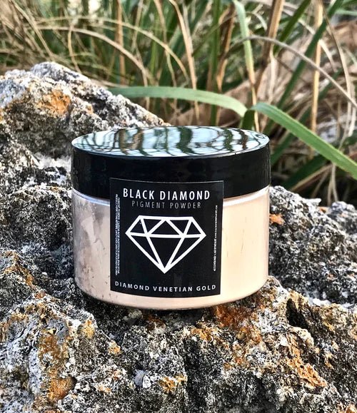 Black Diamond Pigments | Black Diamond Pigments - Diamond Venetian Gold - 51g | Mica Pigment | Hamilton Lee Supply