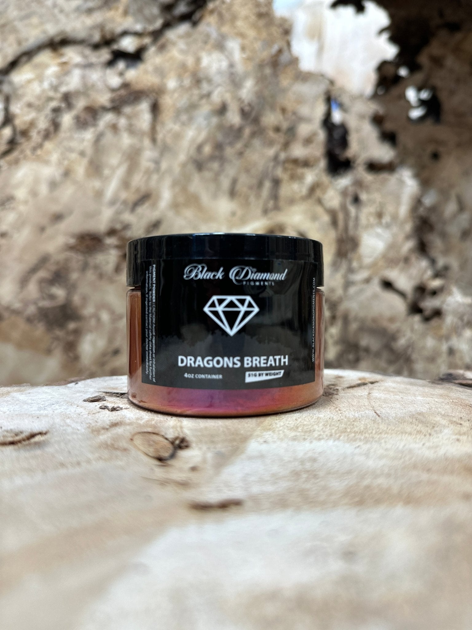 Black Diamond Pigments - Dragons Breath - 51g | Mica Pigment | Hamilton Lee Supply