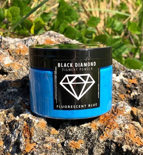 Black Diamond Pigments | Black Diamond Pigments - Fluorescent Blue - 42g | Mica Pigment | Hamilton Lee Supply