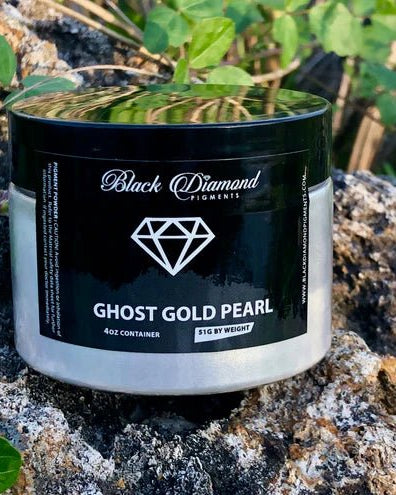 Black Diamond Pigments - Ghost Gold Pearl - 51g | Mica Pigment | Hamilton Lee Supply