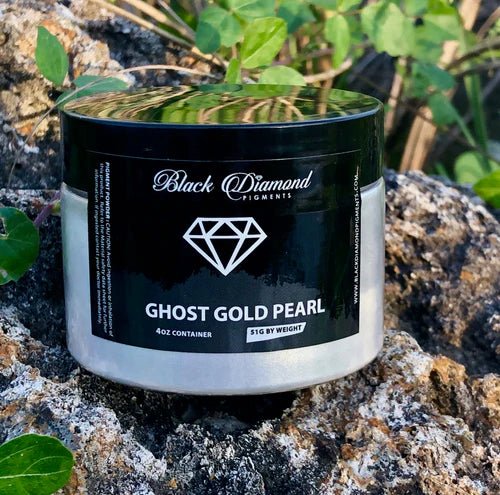 Black Diamond Pigments | Black Diamond Pigments - Ghost Gold Pearl - 51g | Mica Pigment | Hamilton Lee Supply
