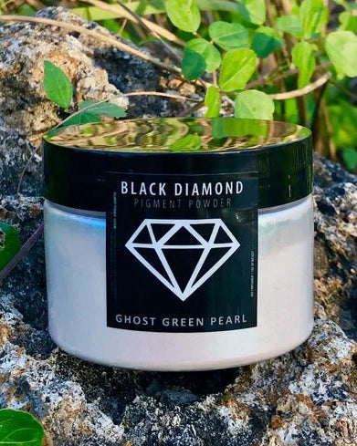 Black Diamond Pigments - Ghost Green Pearl - 42g | Mica Pigment | Hamilton Lee Supply