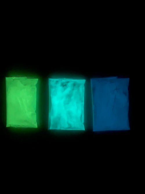 Black Diamond Pigments - Glow Blue/Green - 85g | Mica Pigment | Hamilton Lee Supply