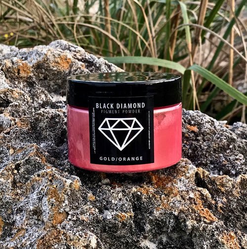 Black Diamond Pigments - Gold/Orange - 42g | Mica Pigment | Hamilton Lee Supply
