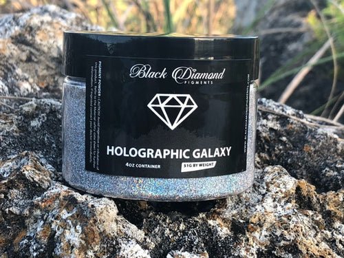 Black Diamond Pigments | Black Diamond Pigments - Holographic Galaxy - 51g | Mica Pigment | Hamilton Lee Supply