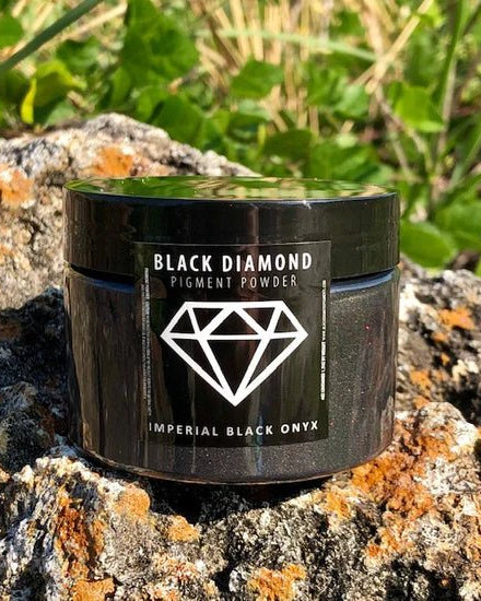 Black Diamond Pigments - Imperial Black Onyx - 42g | Mica Pigment | Hamilton Lee Supply