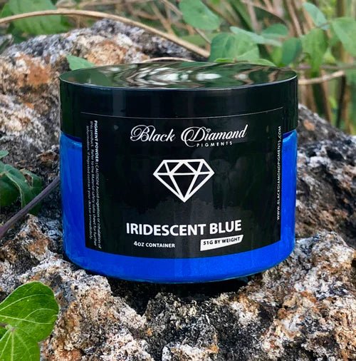 Black Diamond Pigments - Iridescent Blue - 51g | Mica Pigment | Hamilton Lee Supply
