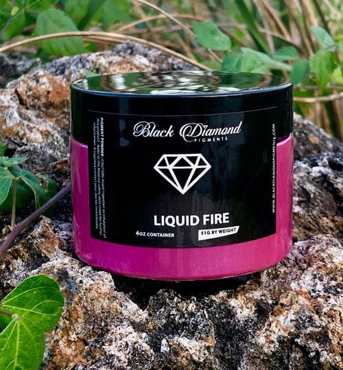 Black Diamond Pigments - Liquid Fire - 51g | Mica Pigment | Hamilton Lee Supply