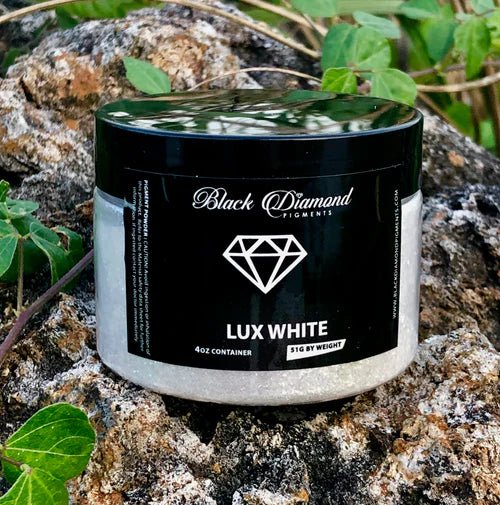 Black Diamond Pigments - Lux White - 51g | Mica Pigment | Hamilton Lee Supply
