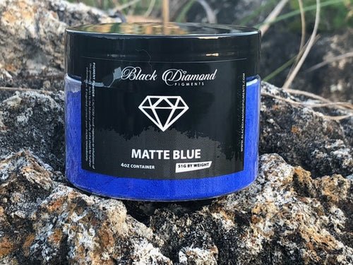 Black Diamond Pigments - Matte Blue - 51g | Mica Pigment | Hamilton Lee Supply