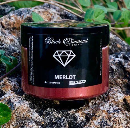 Black Diamond Pigments | Black Diamond Pigments - Merlot - 51g | Mica Pigment | Hamilton Lee Supply