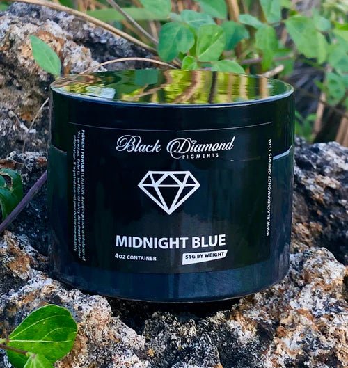 Black Diamond Pigments - Midnight Blue - 51g | Mica Pigment | Hamilton Lee Supply