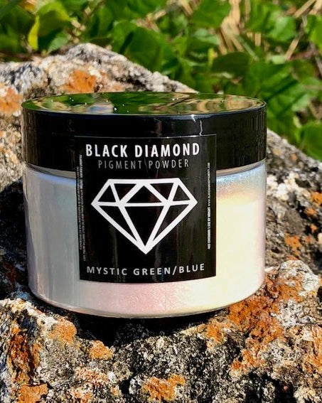 Black Diamond Pigments - Mystic Green/Blue - 51g | Mica Pigment | Hamilton Lee Supply