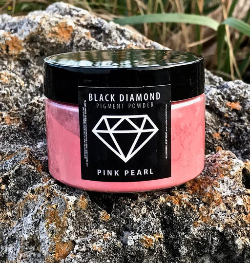Black Diamond Pigments | Black Diamond Pigments - Pink Pearl - 51g | Mica Pigment | Hamilton Lee Supply
