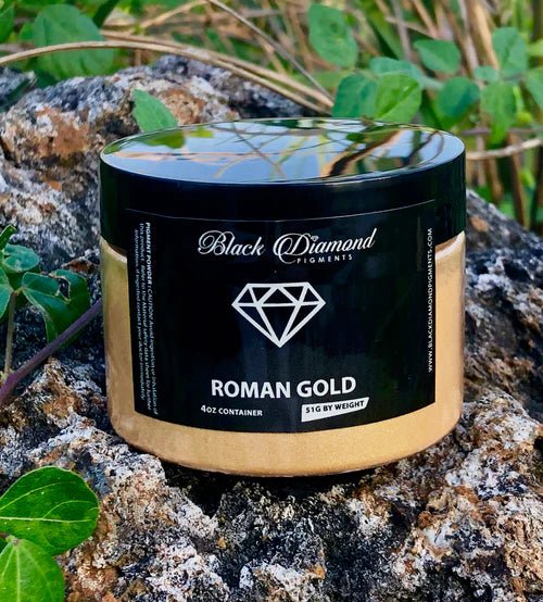 Black Diamond Pigments - Roman Gold - 51g | Mica Pigment | Hamilton Lee Supply
