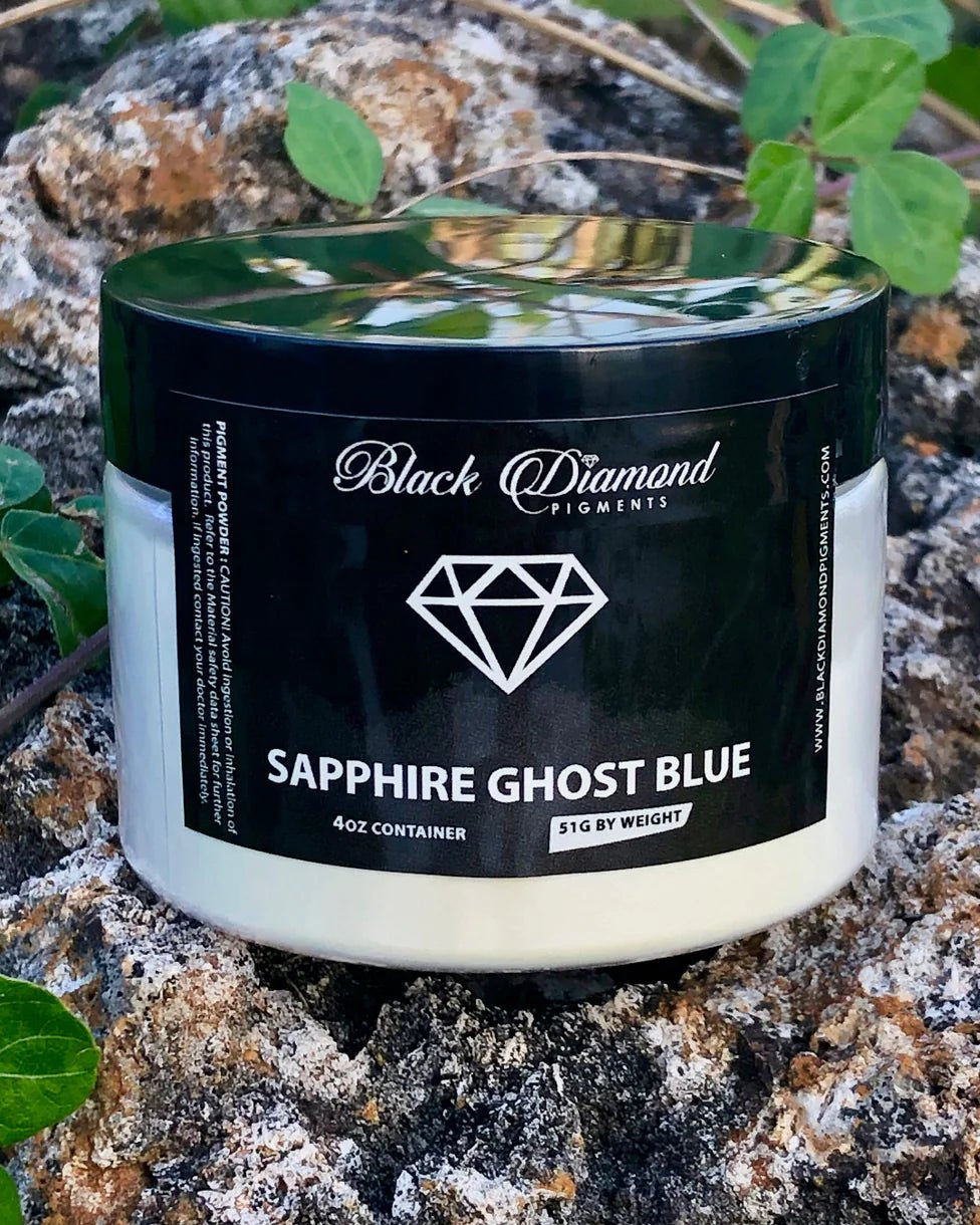 Black Diamond Pigments - Sapphire Ghost Blue - 51g | Mica Pigment | Black Diamond Pigments