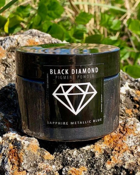 Black Diamond Pigments - Sapphire Metallic Blue - 42g | Mica Pigment | Hamilton Lee Supply