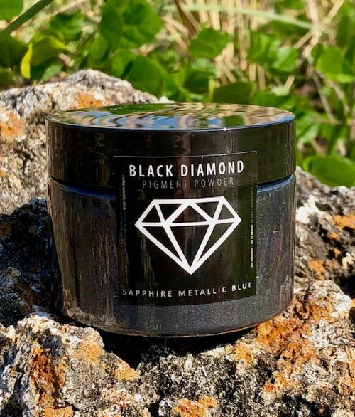 Black Diamond Pigments | Black Diamond Pigments - Sapphire Metallic Blue - 42g | Mica Pigment | Hamilton Lee Supply