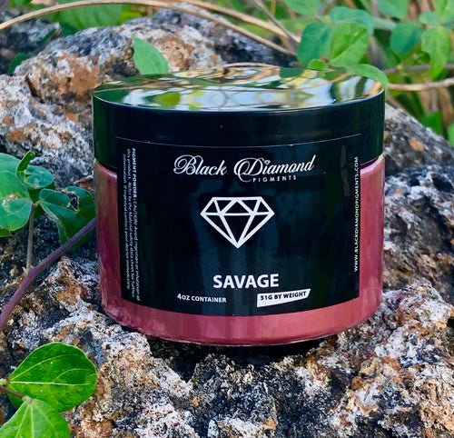 Black Diamond Pigments | Black Diamond Pigments - Savage - 51g | Mica Pigment | Hamilton Lee Supply