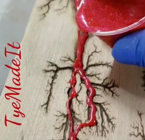 Black Diamond Pigments - Scarlet - 51g | Mica Pigment | Hamilton Lee Supply