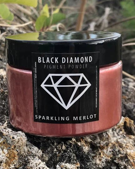 Black Diamond Pigments - Sparkling Merlot - 42g | Mica Pigment | Hamilton Lee Supply