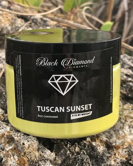 Black Diamond Pigments - Tuscan Sunset - 51g | Mica Pigment | Hamilton Lee Supply