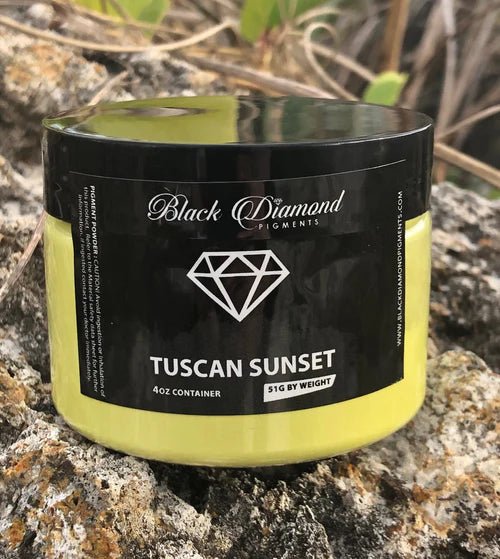 Black Diamond Pigments | Black Diamond Pigments - Tuscan Sunset - 51g | Mica Pigment | Hamilton Lee Supply