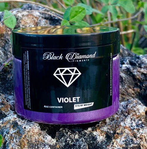 Black Diamond Pigments - Violet - 51g | Mica Pigment | Hamilton Lee Supply