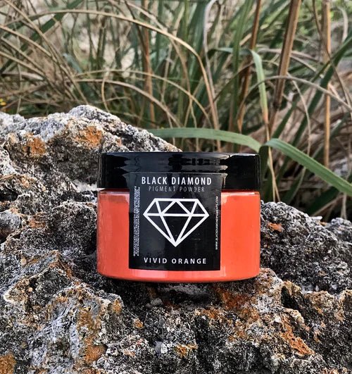 Black Diamond Pigments - Vivid Orange - 51g | Mica Pigment | Hamilton Lee Supply
