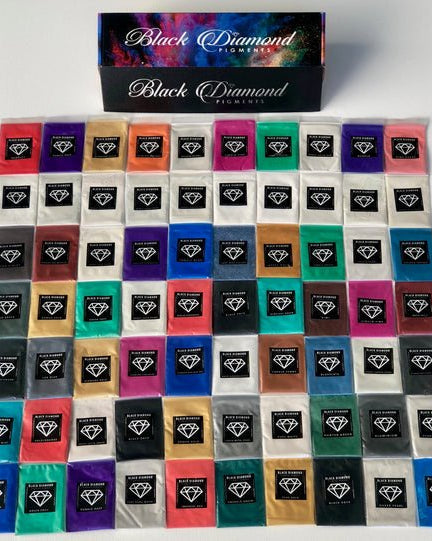 Black Diamonds Pigment Boxes | Mica Pigment | Hamilton Lee Supply