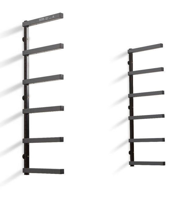 BORA - Wood Rack 6-Tier (Black/Gray) | Tool | Hamilton Lee Supply