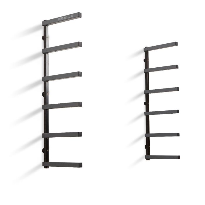 Bora Tool | BORA - Wood Rack 6-Tier (Black/Gray) | Tool | Hamilton Lee Supply