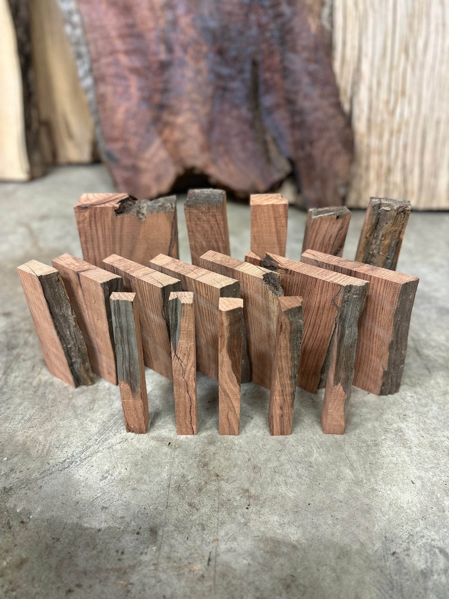 Unstabilized Madrone Burl Pen Blanks, 20 pc. - 2024 Free Shipping