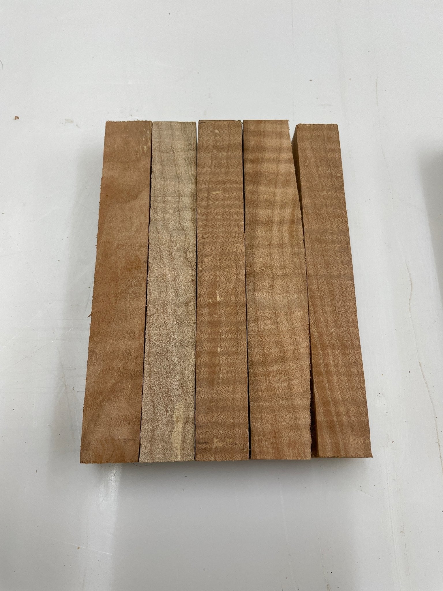 Curly Maple Pen Blank Set | Turning Stock | Hamilton Lee Supply