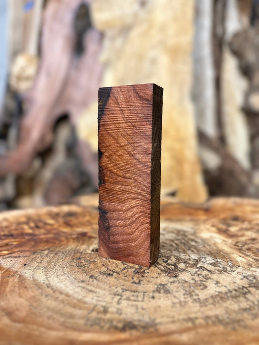 Deadwood Sawmill | Redwood Burl Knife Scale Blank | Redwood Burl | Hamilton Lee Supply