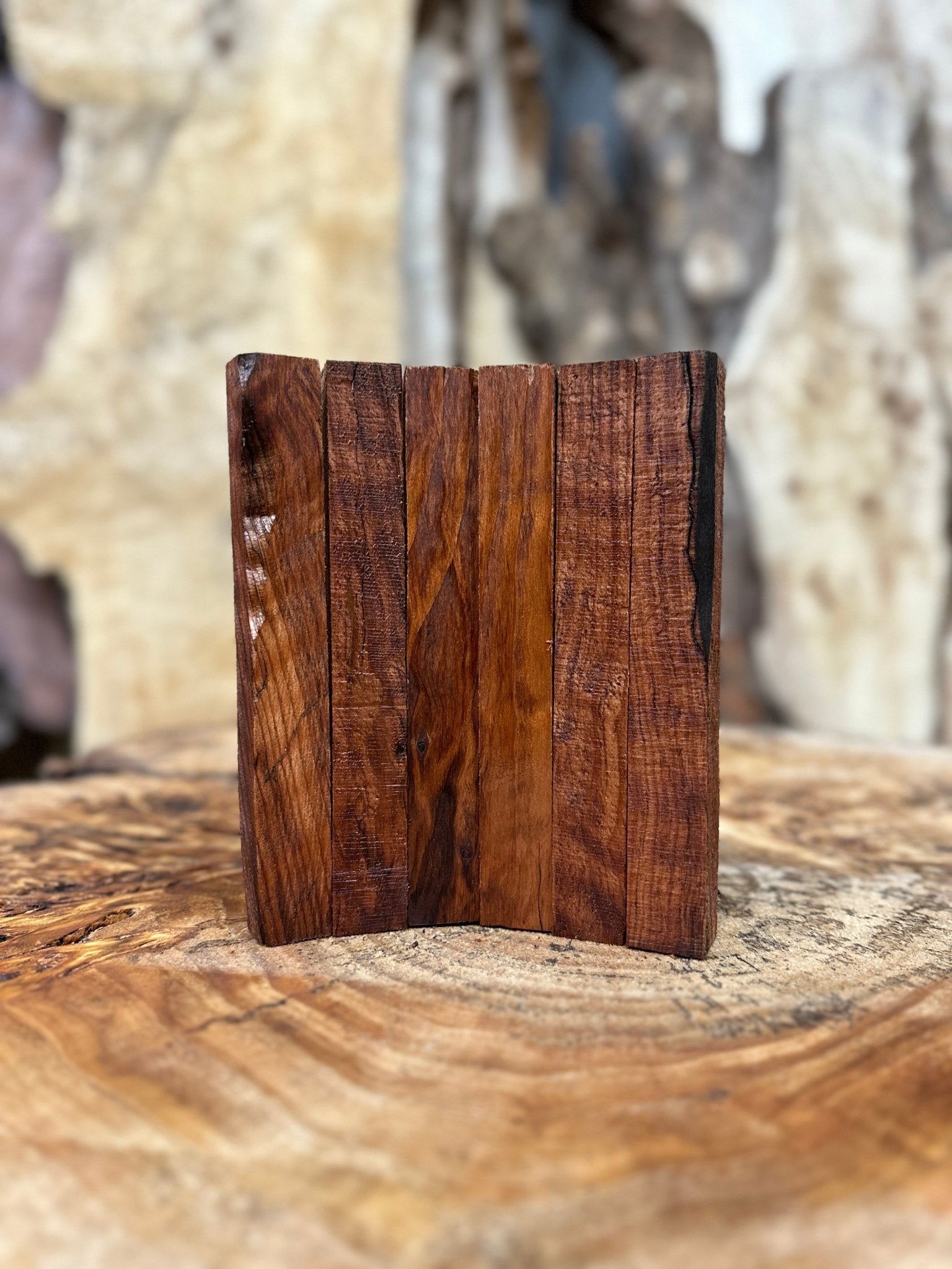 Unstabilized Madrone Burl Pen Blanks, 20 online pc. - Free Shipping